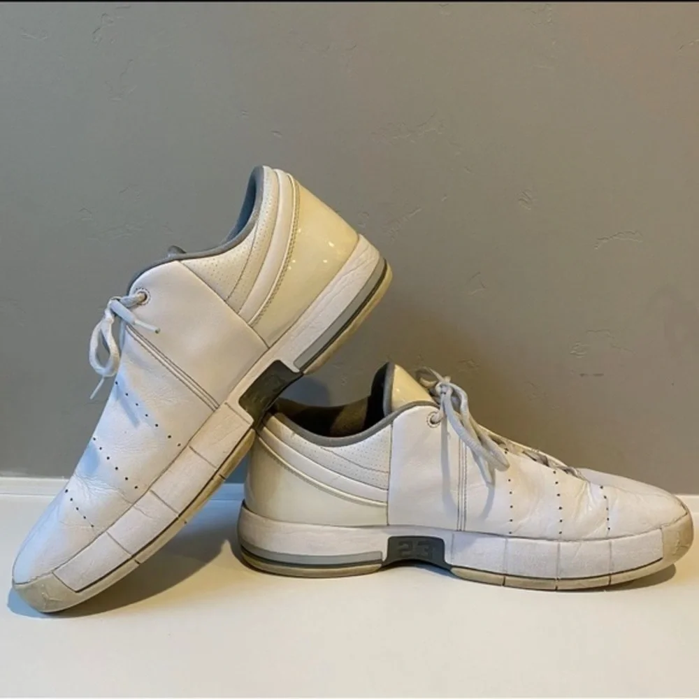 NIKE Air Jordan Men’s Size 13 TE II Advance Shoes White‎ 395468-101